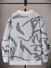 Trendy Men's Autumn/Winter Loose Round Neck Knitwear - Long Sleeve Sweatshirt