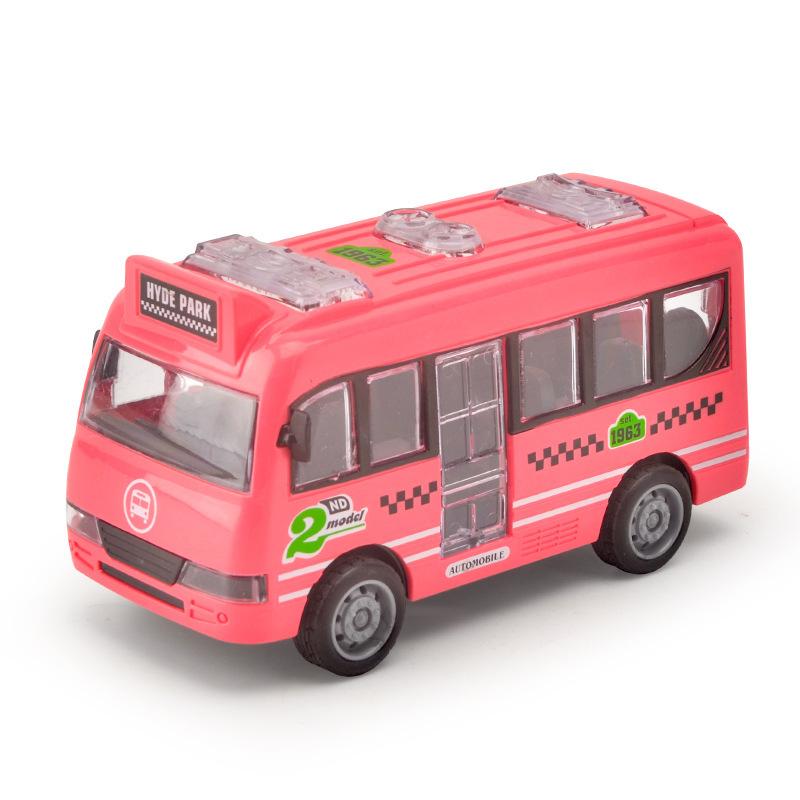 Kinder Trägheitsauto Cartoon Bus Schulbus Modell Spielzeug für Kinder Jungen Geschenk
