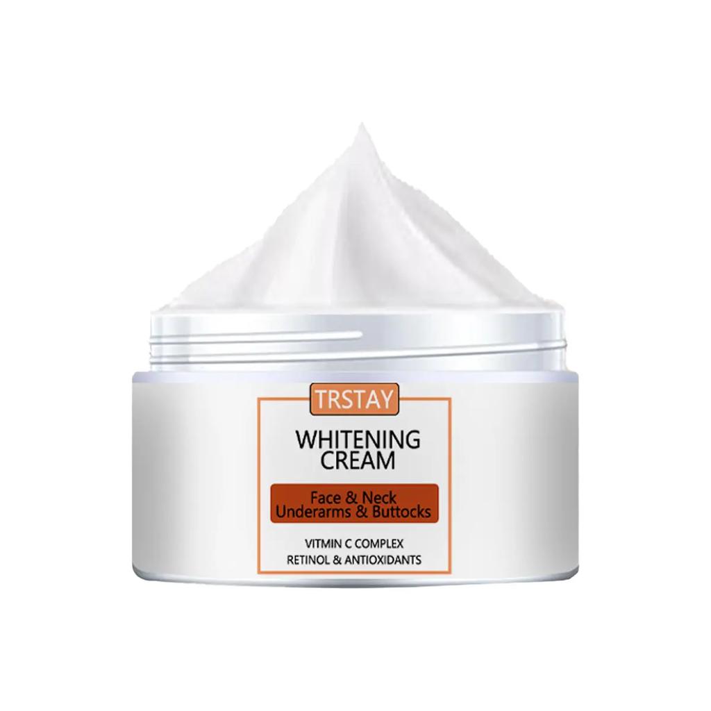 Cremă hidratantă pentru corp care luminează tenul, întărește pielea, reduce aspectul tern, este blând și non-iritant