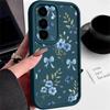 S26 Ultra Case Blueberry Bowknots Floral Cover For Samsung Galaxy S25 S24 Ultra S23 Plus S22 S21 FE A54 A15 A35 A55 A16 A26 A36 A56 A17 A37 A57 5G