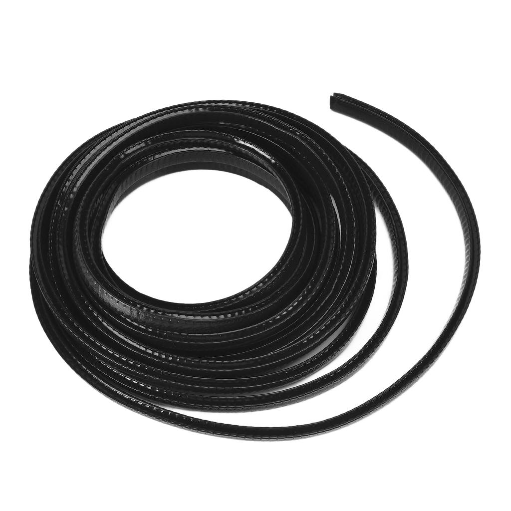 5m Car Door Edge Guards 8x10mm U Shape Trim Seal Strip Universal for Auto Modification