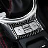 Real Carbon Fiber Car Accessories Center Console Gear Panel Cover Soft Sticker For Subaru BRZ Toyota 86 GT86 2017 2018