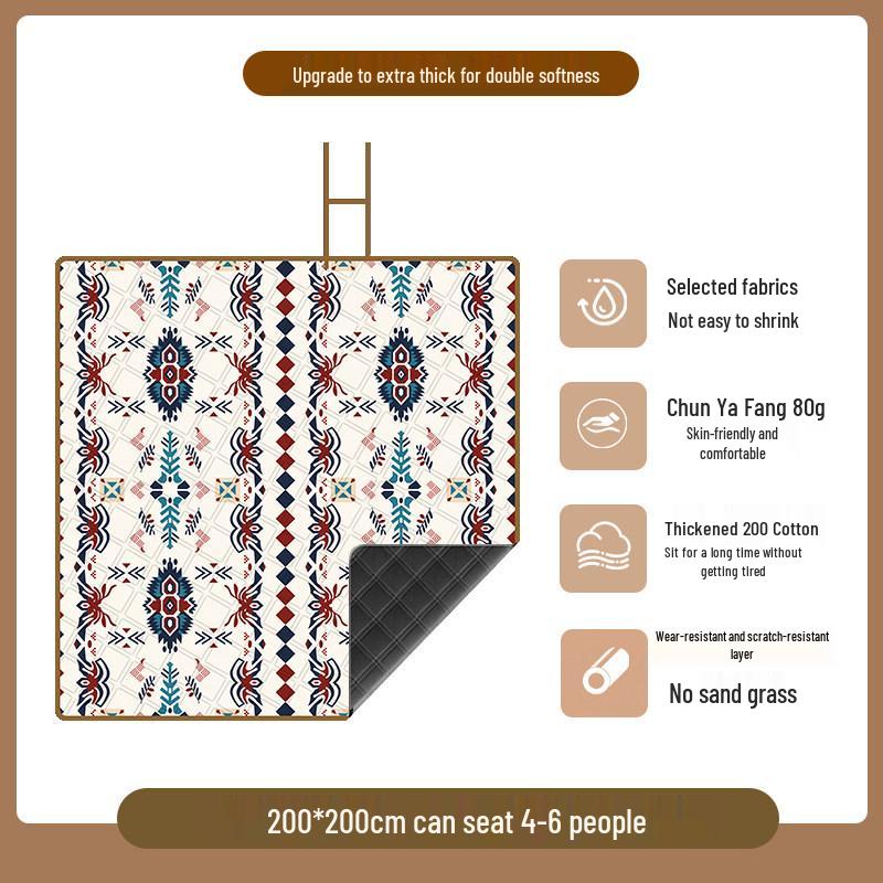 Thickened Portable Non-Slip Outdoor Baby Crawling & Picnic Mat