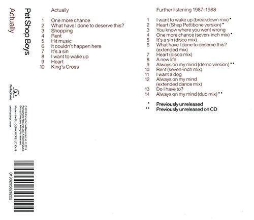 ACTUALLY:FURTHER LISTENING