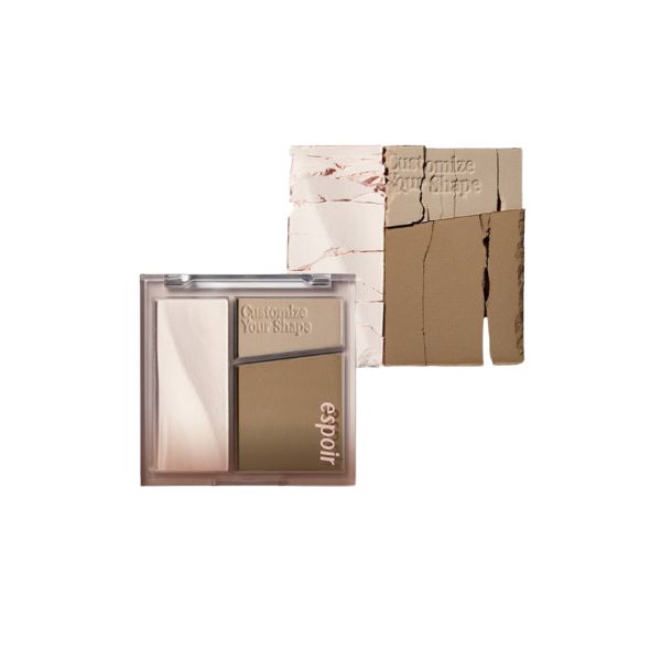 espoir Tone Pairing Contour Palette 10g #01 Neutral - Professional Sculpting & Shading