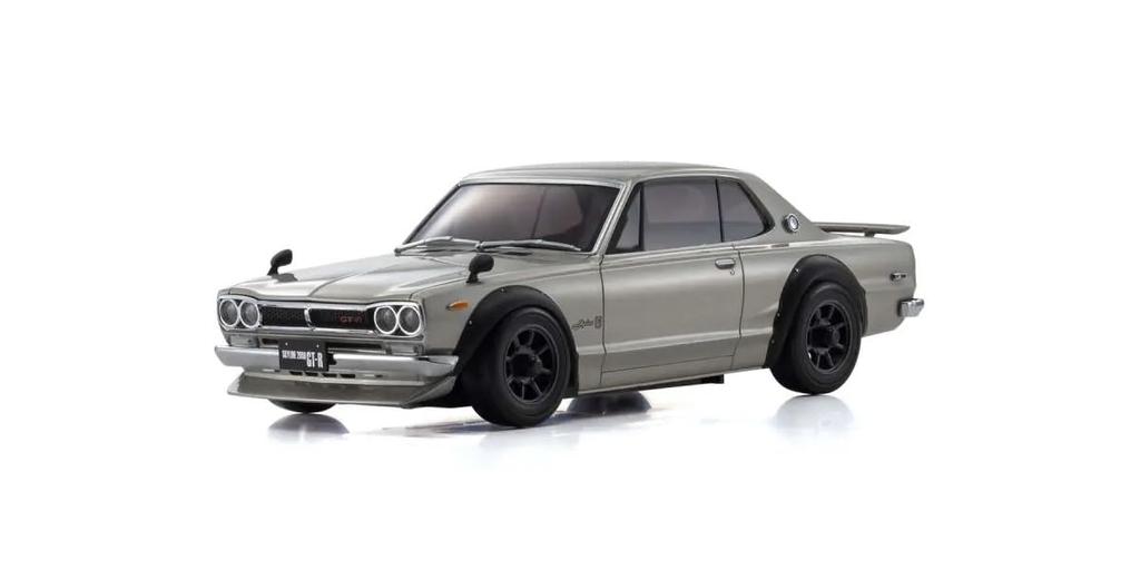 Kyosho ASC MA-020 Nissan Skyline 2000GT-R (KPGC10) Tuned Version Silver MZP466S
