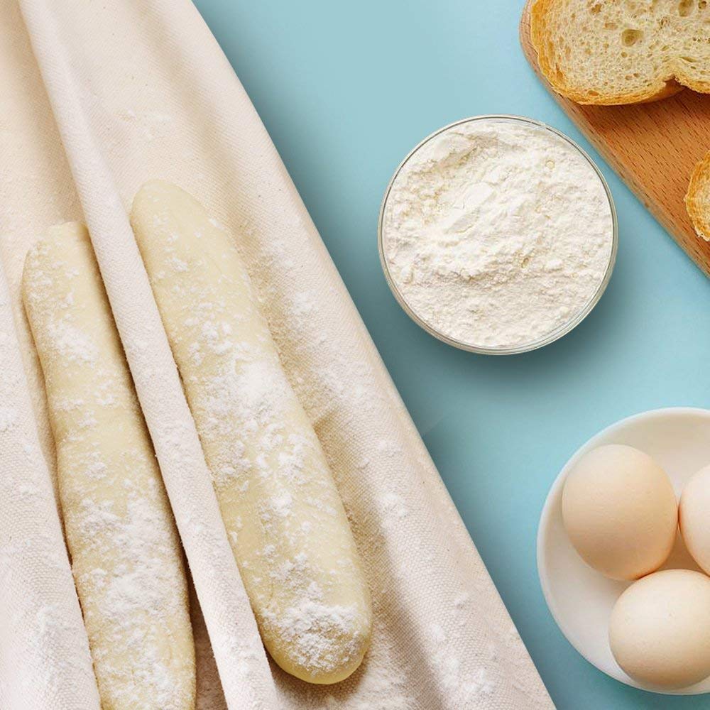 CATOM Bread Mat Bread Kneading Table Bread Mat Bakeware Bread Making Tools Set of 2 (3645CM)