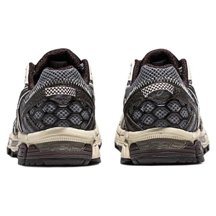 Asics Gel-Kahana 8 Comfortable Versatile Fabric Synthetic Leather Low-Top Trail Running Shoes Women Sneaker Gray 1012B695-020