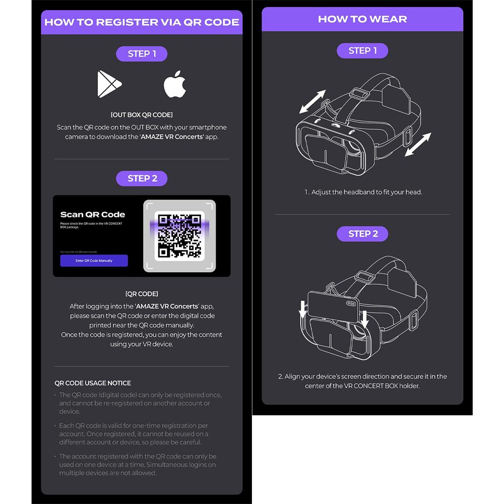 [Pre-order] TXT - [VR Concert Box] Volledige Box Pakket