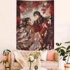 Heaven Officials Blessing Xie Lian Hua Cheng Colorful Tapestry Wall Hanging Bohemian Wall Tapestries Mandala Wall Art Decor