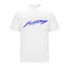 T Shirts Men's White Crew Neck Thin Straight Fit YZMB-AHSV611