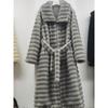 Womens Long Faux Mink Fur Coat 2026 Fall Winter Warm Fashion Street Outerwear