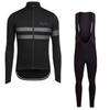 Long-sleeved Cycling Suit Men's Quick-drying Breathable Mountain Bike Riding Overalls and Trousers