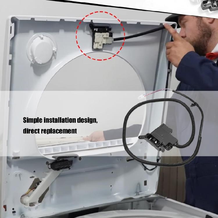 Washer Lid Lock Service Set Washer Replacement Set Washing Machine Repair Part Washer Lid Lock Washer Switches for Washer