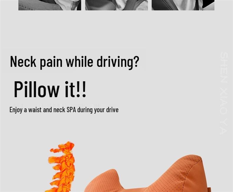 Modern Car Headrest Neck Protection Pillow for IX35, IX25, Elantra, Mingtu, Langdong Seats