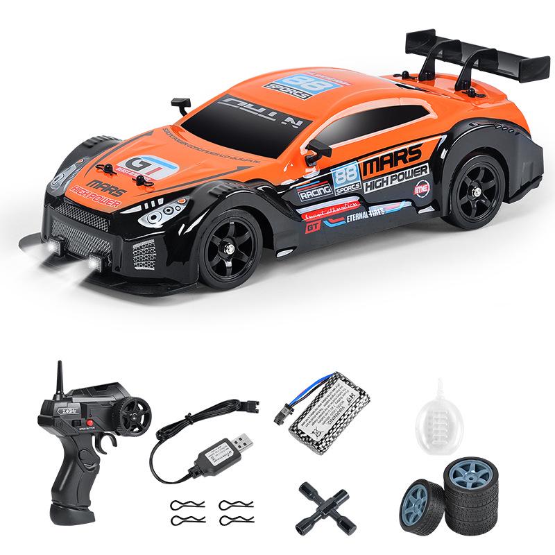 2.4G High-Speed AE86 Drift RC Car: Rechargeable Electric Four-Wheel Drive Toy for Boys and Children