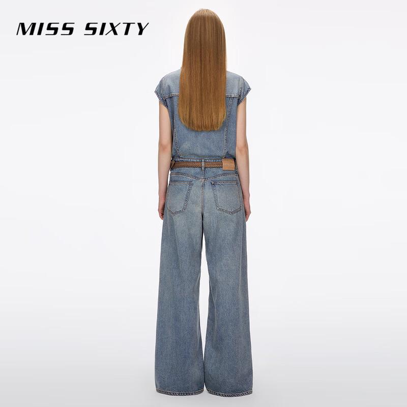 MISS SIXTY Women's 2026 Spring Lyocell Denim Jumpsuit