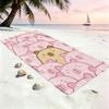 Cute C-capybara Towel Large Quick-Drying Microfiber soft Beach Towel for Travel Fitness Sauna Bathing Camping