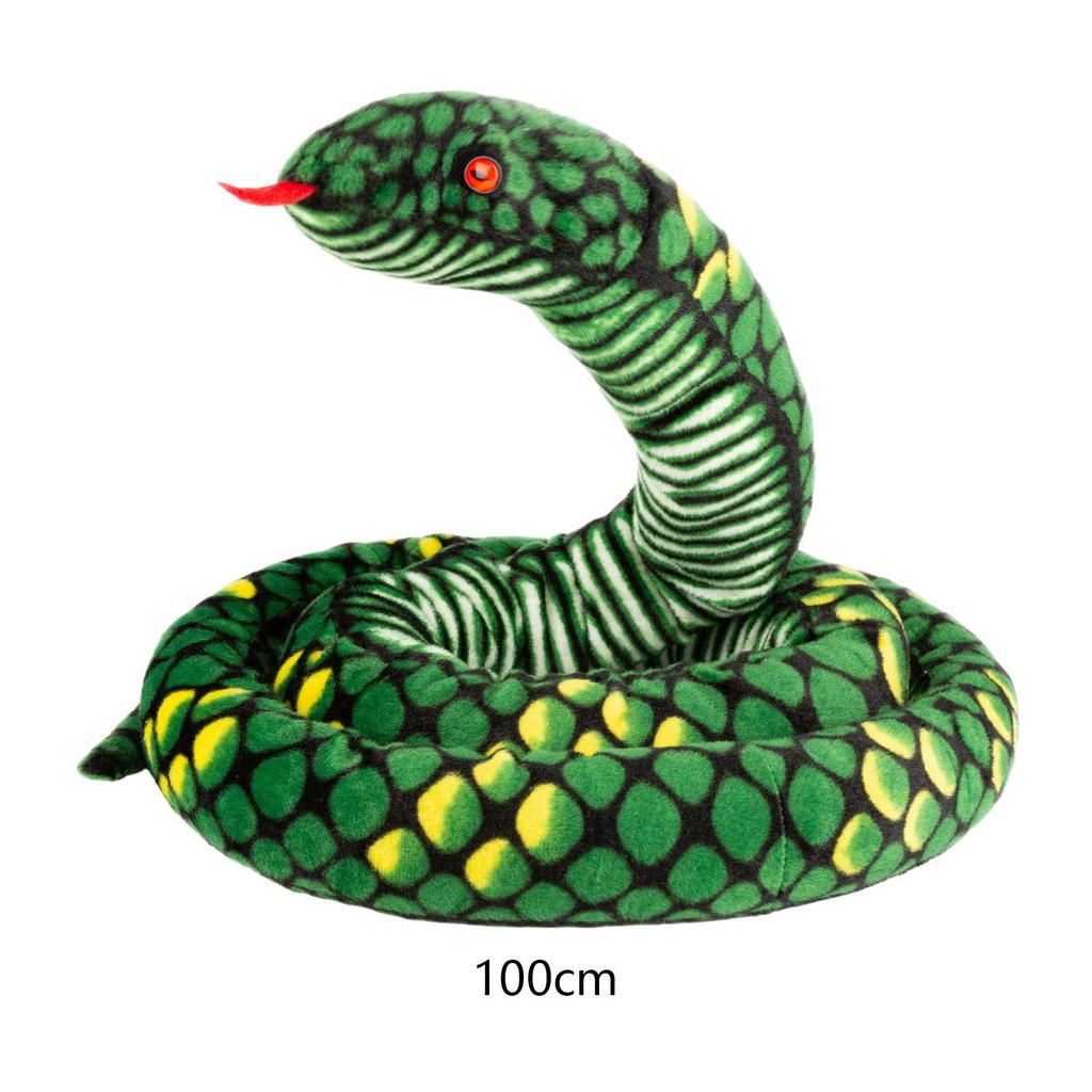 Realistic Animal Stuff Snake Soft Snake Stuffed Animal for Birthday Children