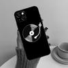 Vinyl Record Retro Phone Case For iPhone 17 Pro Max 14 13 12 11 15 16 Pro Max mini Plus 16e 17 Air Cover Funda
