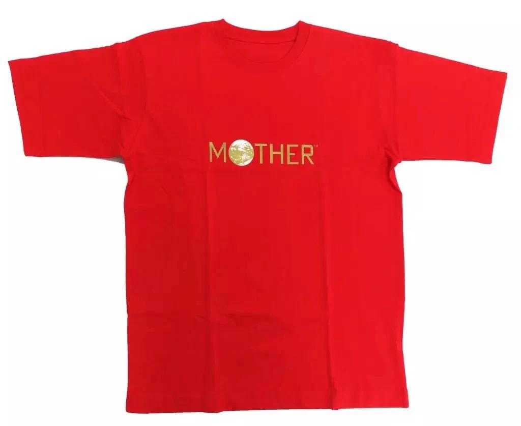 Hobonichi Mother Logo T T-Shirt Red 100 Cotton Vintage Style LL Size M