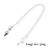 Small Medium Large Anal Beads Butt Plug Pearl Nipple Clamps Set With Chain Metal Breast Clip Bondage Slave Couple Game Sex Toy