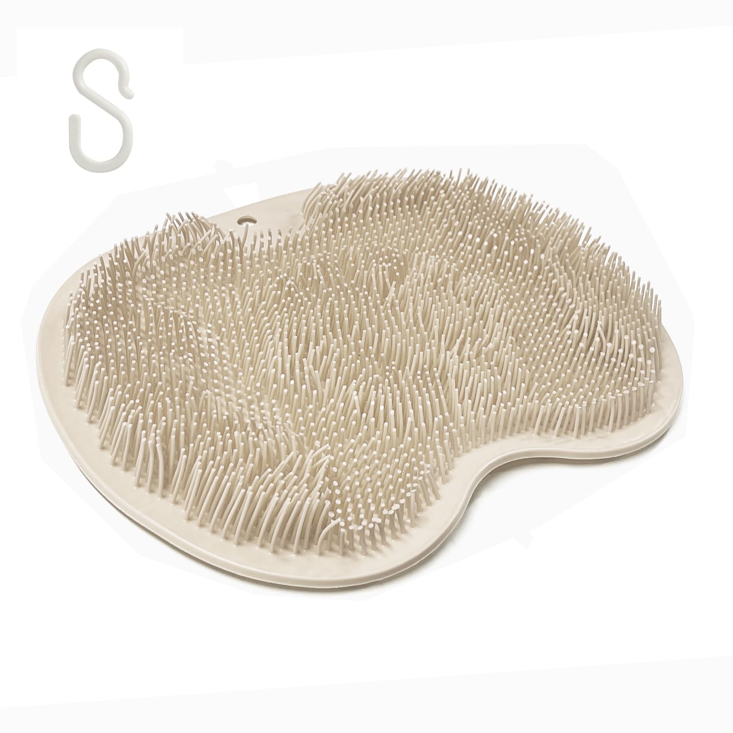 

Foot Foot Washing Deodorizing Foot Body Foot Massage T.O.T. Brush, Mat, Brush, Brush, Antibacterial, Exfoliating, (Khaki)