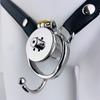 Inverted Plugged Cylinder Chastity Cage Bondage Cock Cage For Couple Steel Cock Rings Adults Games Sex Toys For Gay