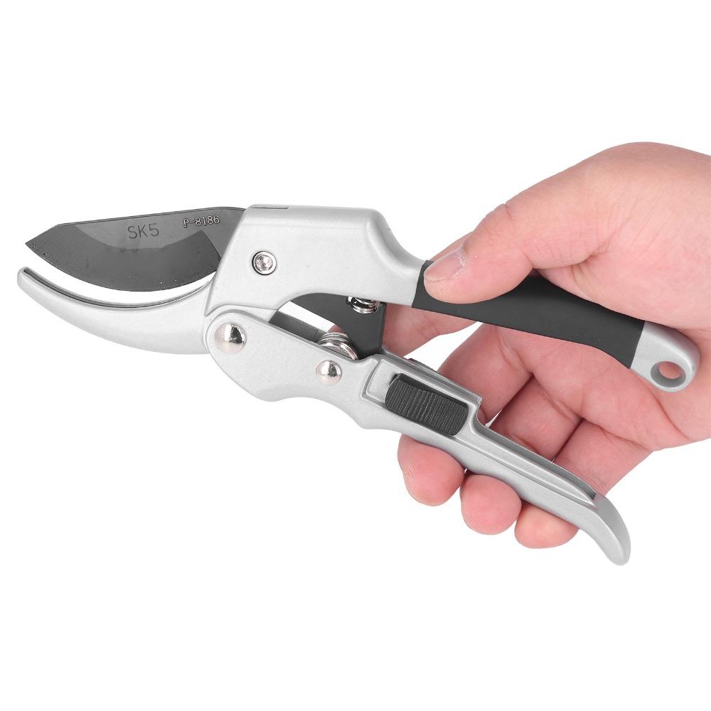 Silver Plant Trimming Tool Hand Operated Garden Pruning Tool Durable Pruning Shears