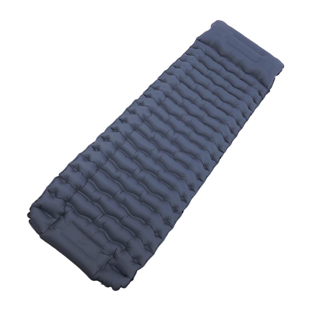 Camping Sleeping Pad Lightweight Inflatable Sleeping Mat with Pillow Hiking Sleeping Pad with Built in Foot Pump LT30