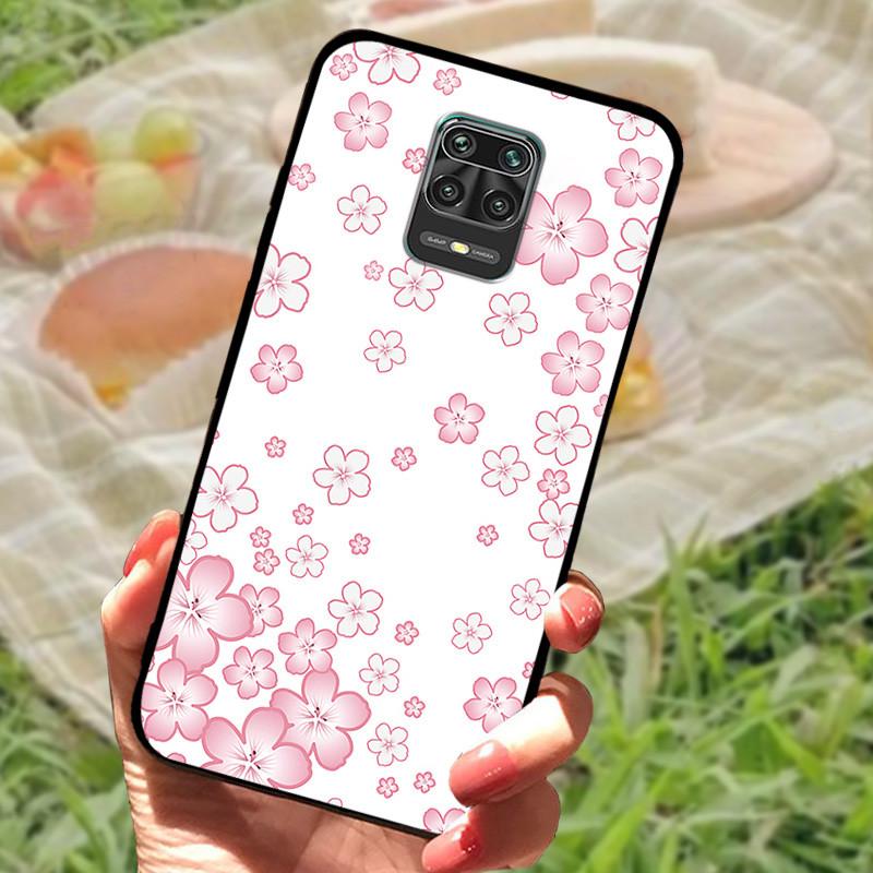 For Xiaomi Redmi Note 9 Cases Soft TPU Silicon Cartoon Phone Back Cover On Redmi Note 9 Pro Coque Note 9s Note 9 s Bumper Fundas