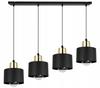 MODERN CEILING HANGING LAMP BLACK LED LAMP