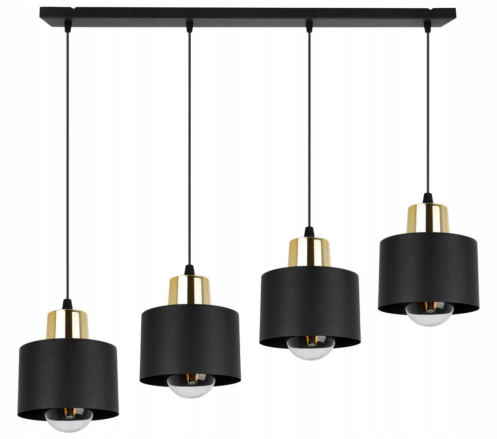MODERN CEILING HANGING LAMP BLACK LED LAMP