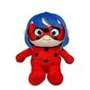Peluche Miraculous Ladybug con Imbottitura in Cotone PP per Collezionisti e Bambini