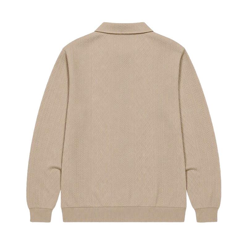 Men’s New Arrivals: Knitted Jumpers, Business Polo Shirts, Casual Long-sleeved Collared Pullovers and Jacquard Hoodies