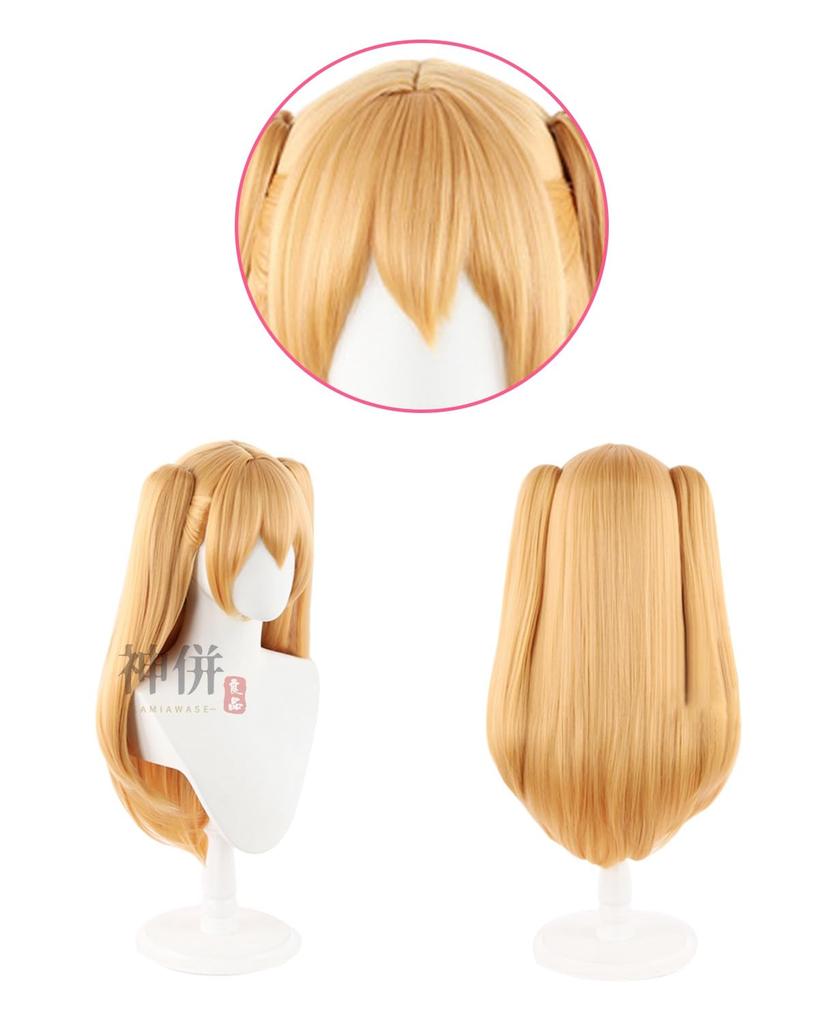 Lilyel Cosplay Lilyel Temptation Cosplay Costume for School and Stage Lilysa Amano Cosplay Wig Size [Excellent Quality] Wig, 2.5-Dimensional Costume,