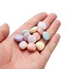 10-20pcs/lot Acrylic Pearl Colored Shell Shape Beads Bracelet Necklace Loose Spacer Beads For DIY Jewellry Handmade Findings