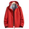 Women's Windproof and Waterproof Jacket Insulated Shells Raincoat Interchange Jacket with Hood Outdoor Hiking