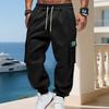 Autumn  Winter American Velvet Men's Loose Casual Sports Outdoor Multi-pocket Work Sleeves
