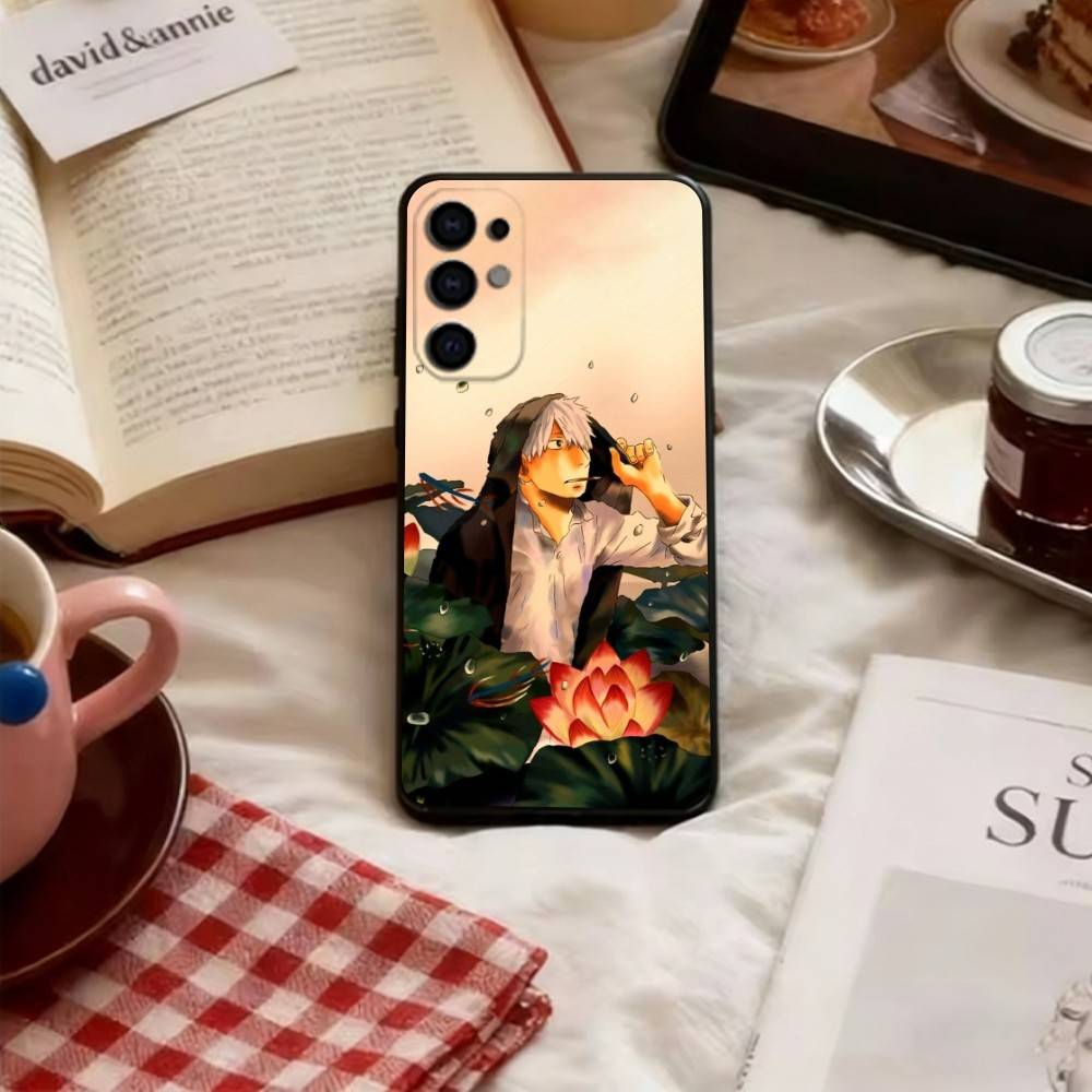 Mushishi Phone Case For Samsung S25,S24,S21,S22,S23,S30,Ultra,S20,Plus,Fe,Lite,Note,10,Soft Black Cover