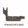 Single Needle Rolled Hem Presser Foot Easy to Install 8.0MM Industrial Sewing Machine Presser Foot Full steel Double Fold