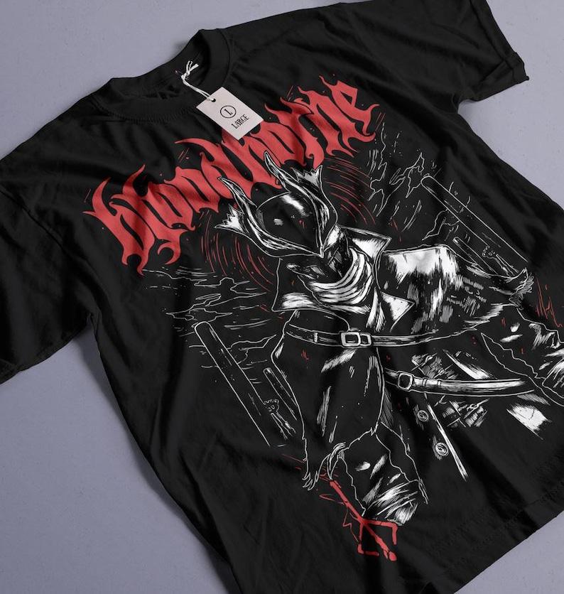 

Unisex Bloodborne Lady Maria of the Astral Clocktower Gaming T-Shirt, Soulsborne Yharnam Shirt 5XL