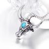 Collana con Ciondolo da Uomo, Gioielli in Denim Western, Collana Quotidiana, Regalo per le Feste, Regalo di Compleanno