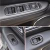 for Honda HRV HR-V VEZEL 2014- Carbon Fiber Door Handle Window Lift Switch Panel Cover Trim Decorator Accessories