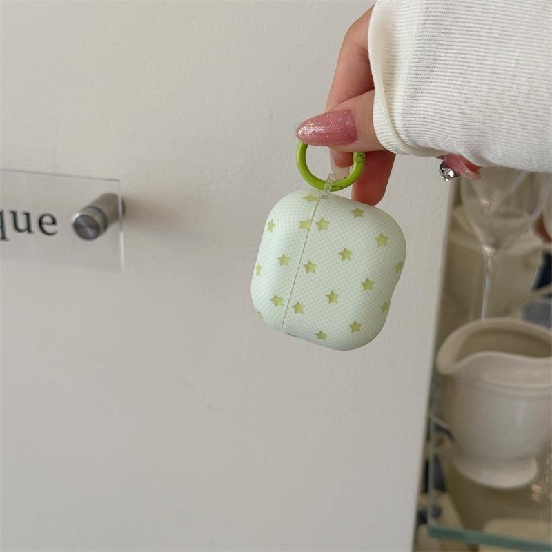 Korean Rhombus Star AirpodsPro1 earphone case for Apple 1/1/1/1st generation wireless Bluetooth case