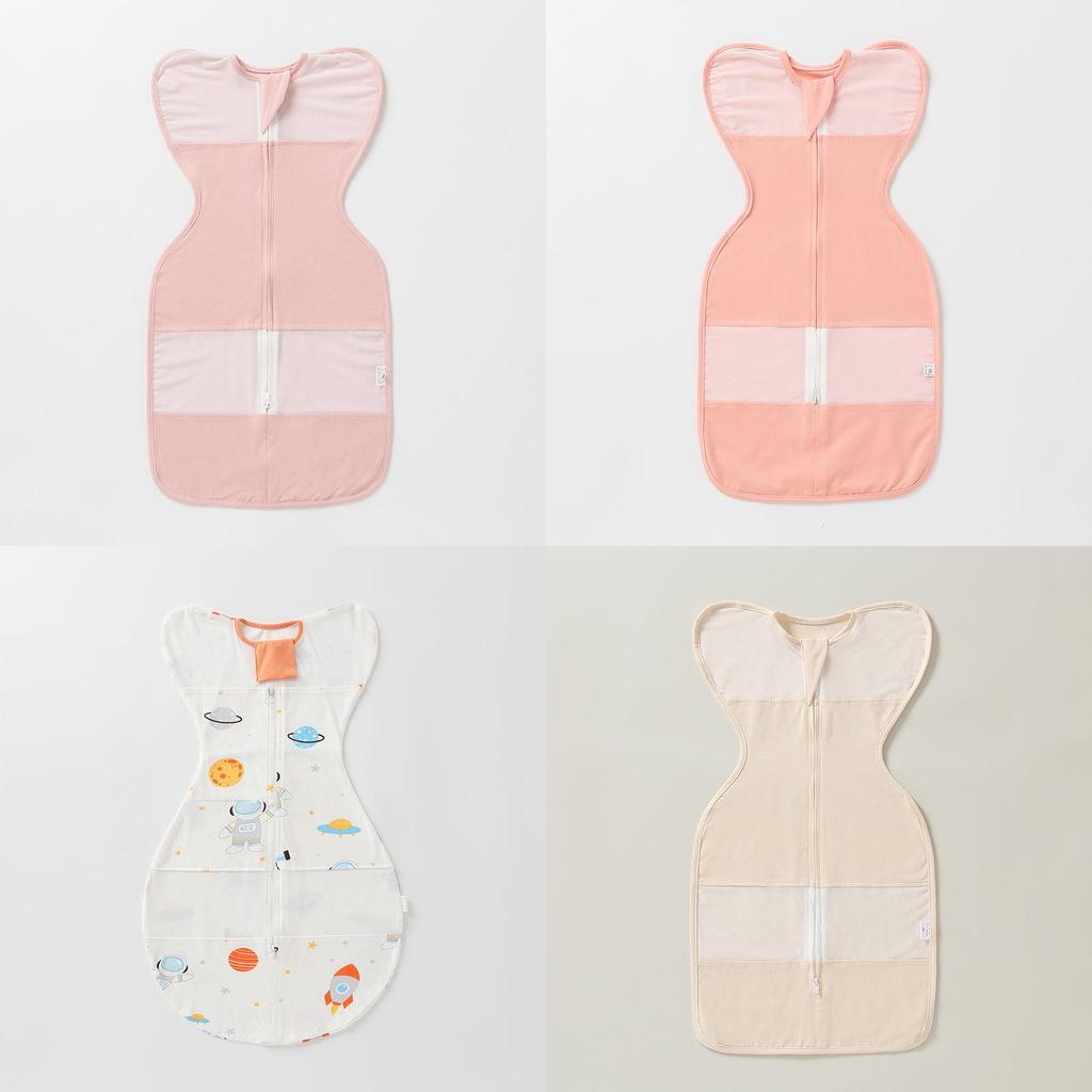 Baby Swaddle Sleep Bag With Moisturewicking Fabric For Newborns And Infants