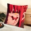 Anime C-Chainsaw Man Cushion Cover Soft Short Plush Pillow Cover Smooth Cozy Texture Aesthetic Cushion Case Home Decor