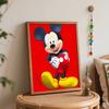 Disney Paint By Number Kit Mickey Mouse Art Drawing Canvas DIY Picture Home Decor Supplies For Adults Bedroom Wall Living Room Gift