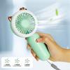 Mini Handheld Fan Handheld Mini Fan USB Rechargeable Cooling Fans Cute