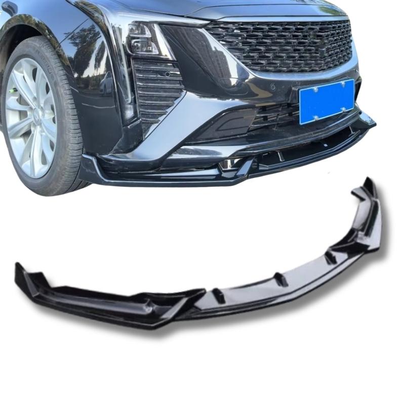3PCS Gloss Black Front Bumper Lip Spoiler Splitter Bodykit Refit for Cadillac CT5 2024 Auto Performance чёрный